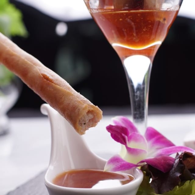 Crispy Taro Rolls.