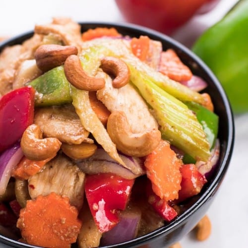 Cashew Nut Chicken.