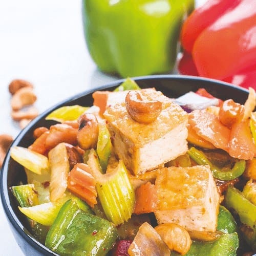 VG Cashew Nut Tofu.
