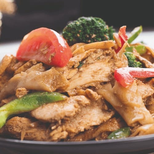 Drunken Noodles (Khi Mao Noodles).