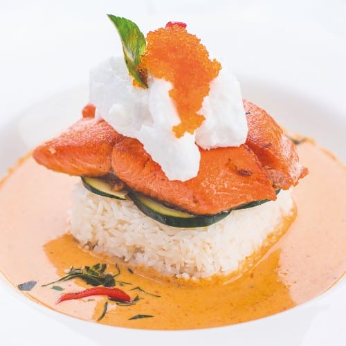 Salmon Curry.