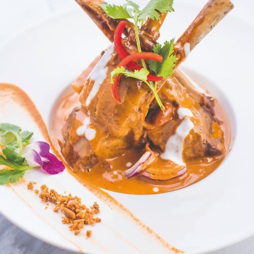 Massaman Lamb Curry.
