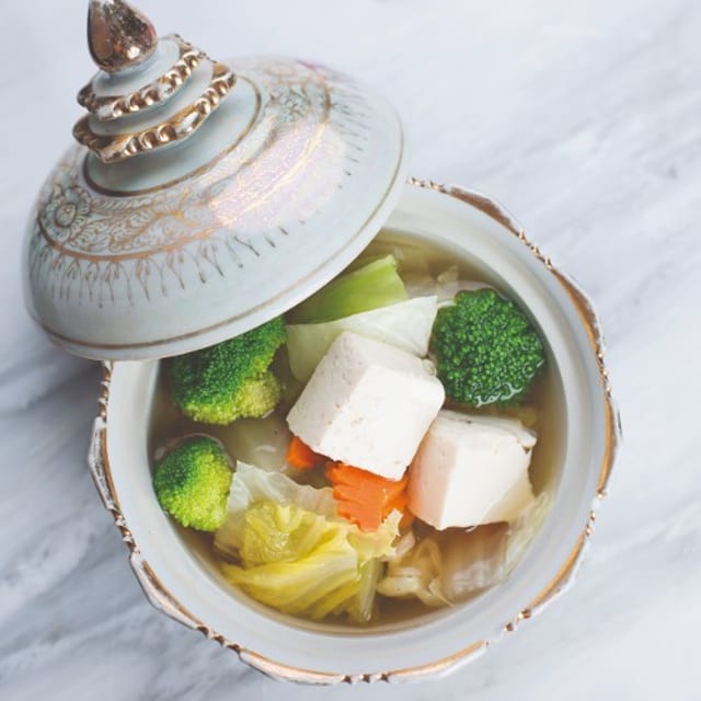 VG Tofu Soup.
