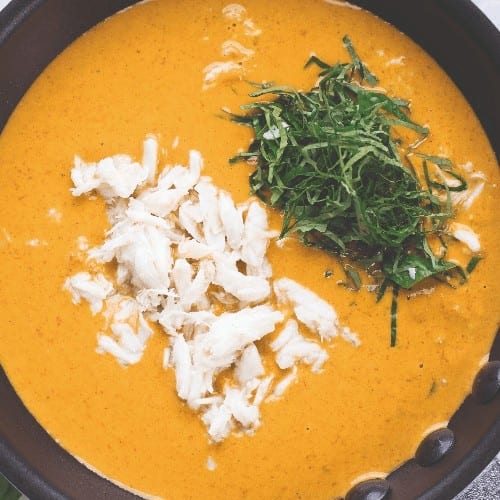 Yellow Curry Crab.