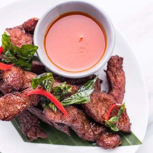 Deep-Fried Pork Strip.