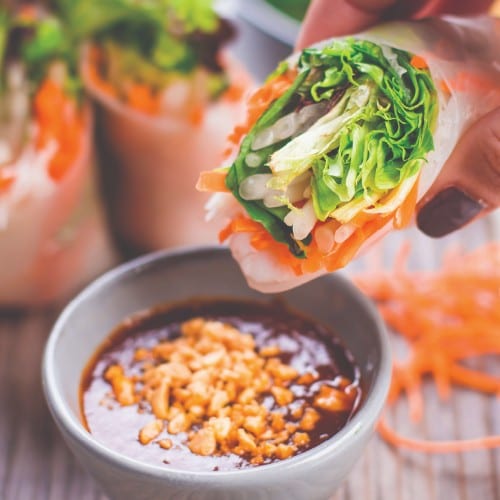 Fresh Rolls Shrimp&BBQ.