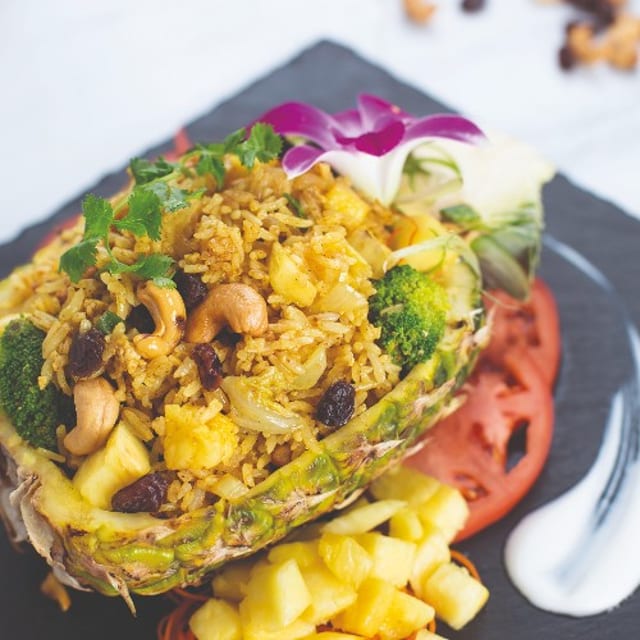 Pineapple Fried Rice.