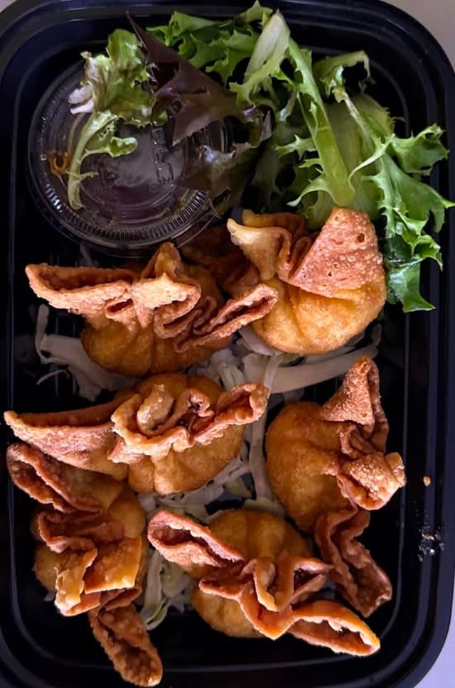 Kid Crab Wontons.