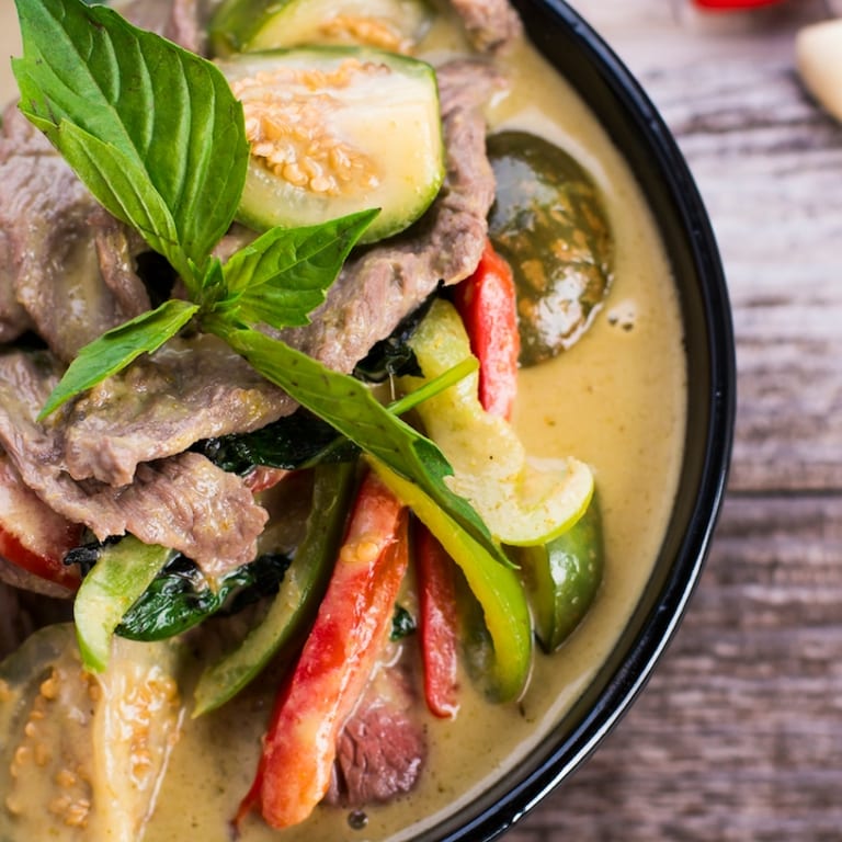 Delicious Green Curry Awaits